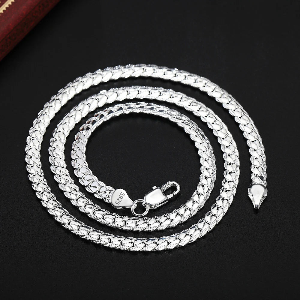 18K Gold & Silver Plated Chain Necklace for Women – Multiple Lengths