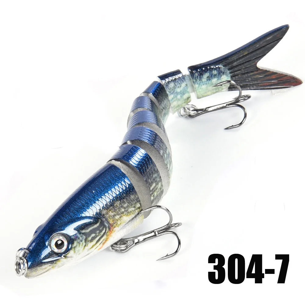 Multi-Jointed Swimbait Fishing Lure – Slow Sinking Bionic Crank Bait for Bass & Trout