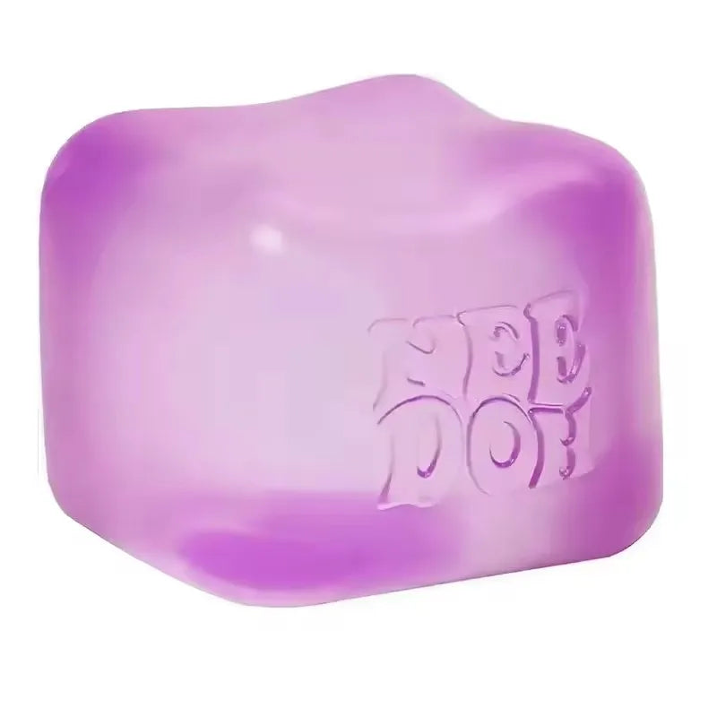 Needoh Nice Cube Sensory Stress Relief Toy – Pressure Relief Puzzle Block