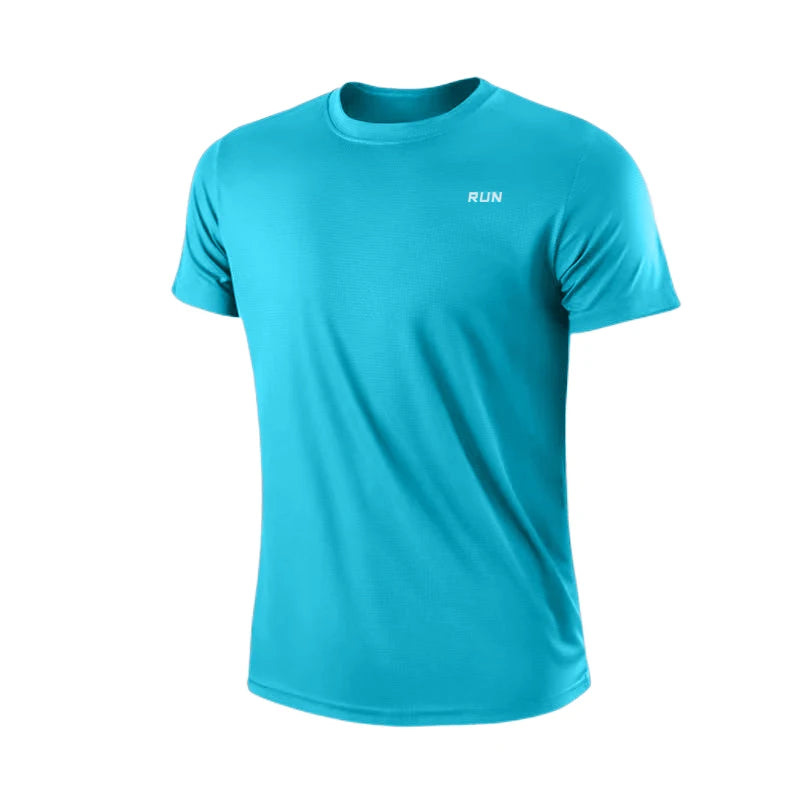 Men's Quick Dry Gym T-Shirt – Moisture Wicking Sport Top (M–4XL)