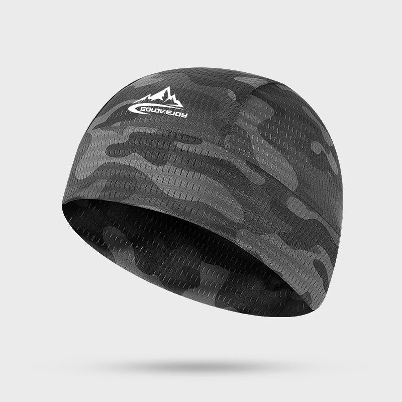 Cooling Skull Cap & Helmet Lining — Breathable Sweat-Wicking Cycling, Running & Hiking Hat