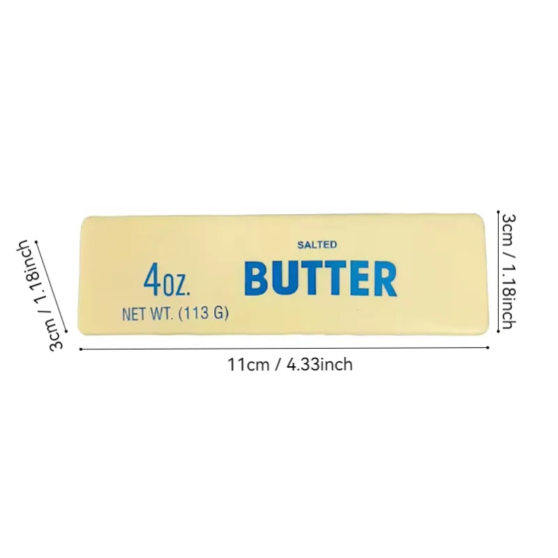 Squishy Butter Stick Fidget Toy — Cheese Shape Stress Relief & Anxiety Squeeze Toy