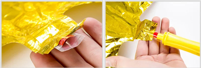 Heart Shape Foil Balloons – 18 Inch Party Decorations (10 Pack)