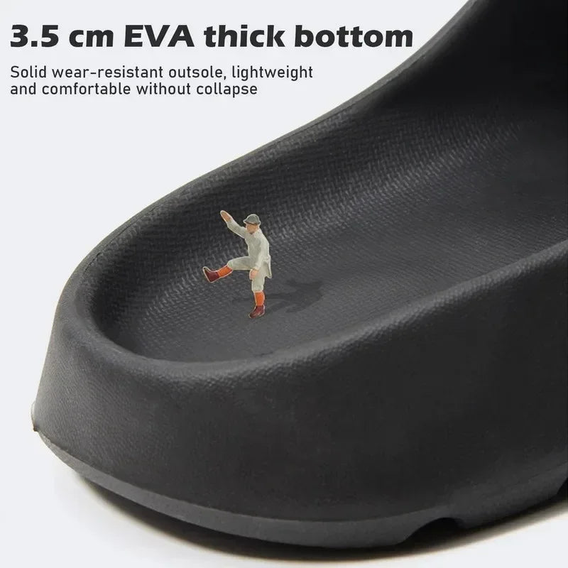 EVA Cloud Slippers – Thick-Soled Beach Sandals for Men & Women