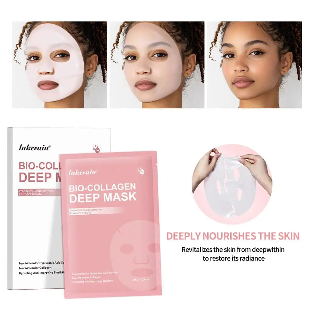 Bio Collagen Real Deep Hydrogel Face Mask – Anti-Wrinkle Overnight Sleeping Mask