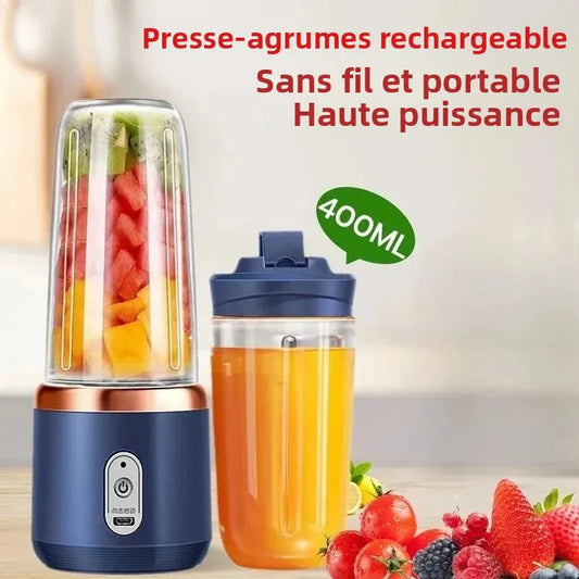Portable USB Blender – Mini Travel Smoothie & Juicer Cup