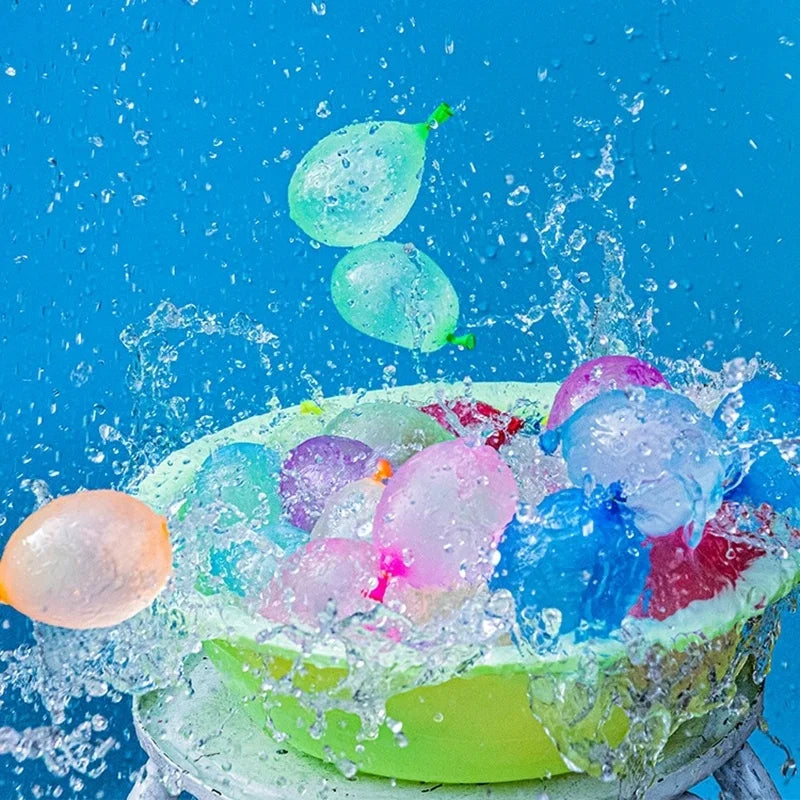 111Pcs Water Balloons – Fast Fill Summer Pool Party Toy for Kids