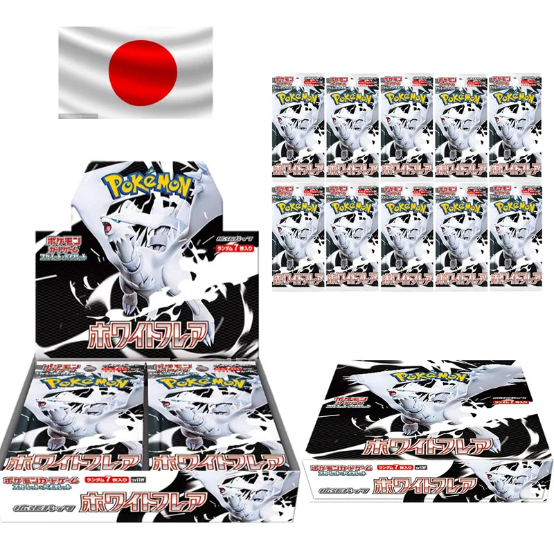 Pokémon PTCG Japanese Collector Box – 140 Cards | Flare Black Bolt Sv11f