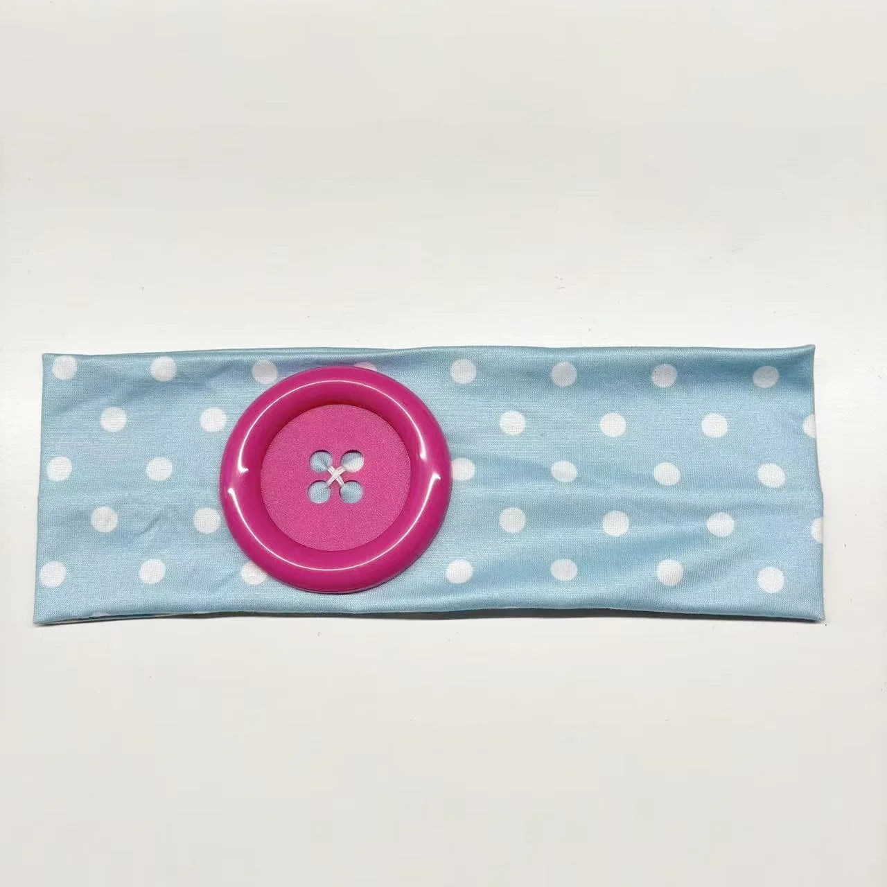 Y2K Retro Boho Wide Headbands – Stretch Dot Hair Accessories for Women | Yoga & Daily Wear