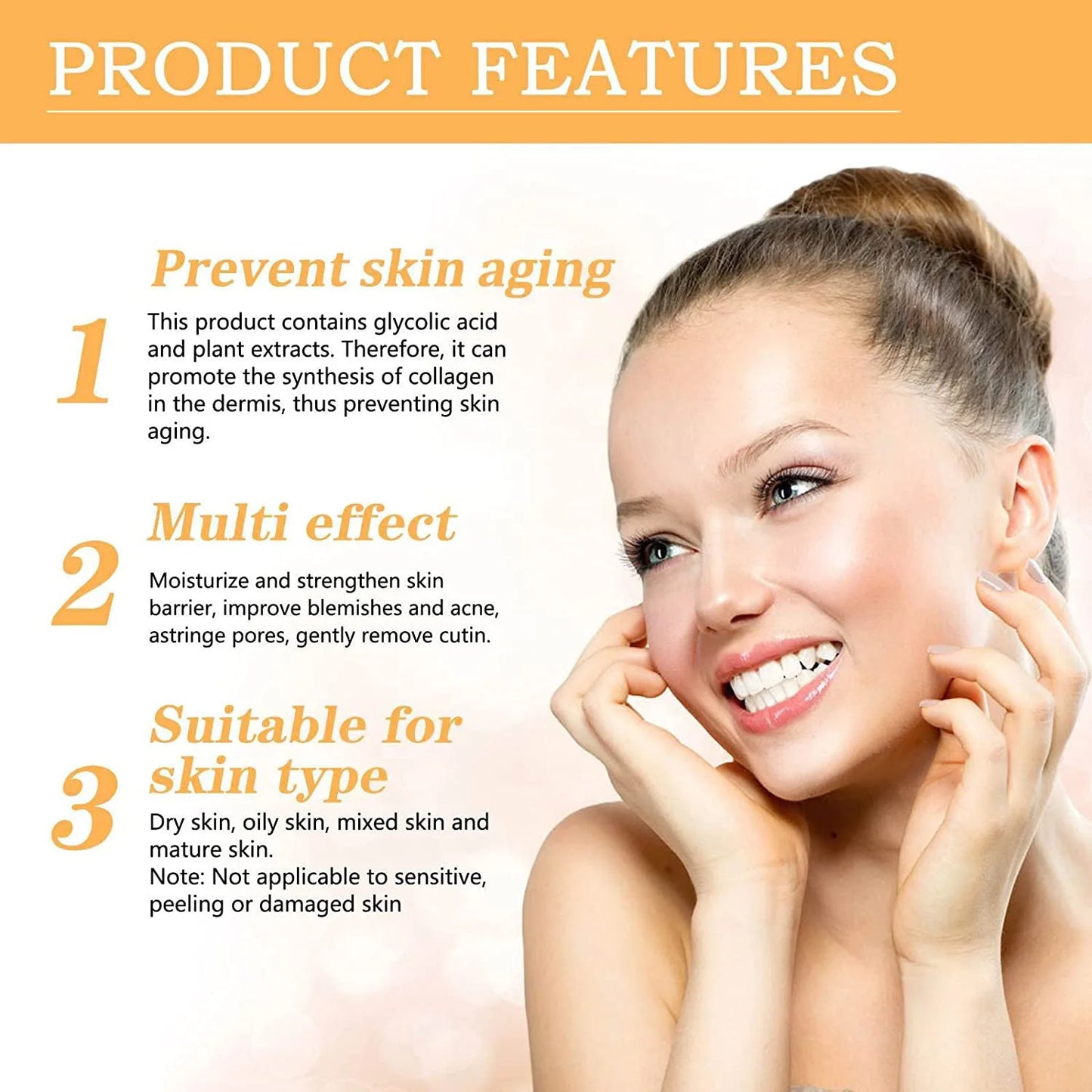 Glycolic Acid 7% Toning Solution – Acne Treatment & Skin Rejuvenating Toner