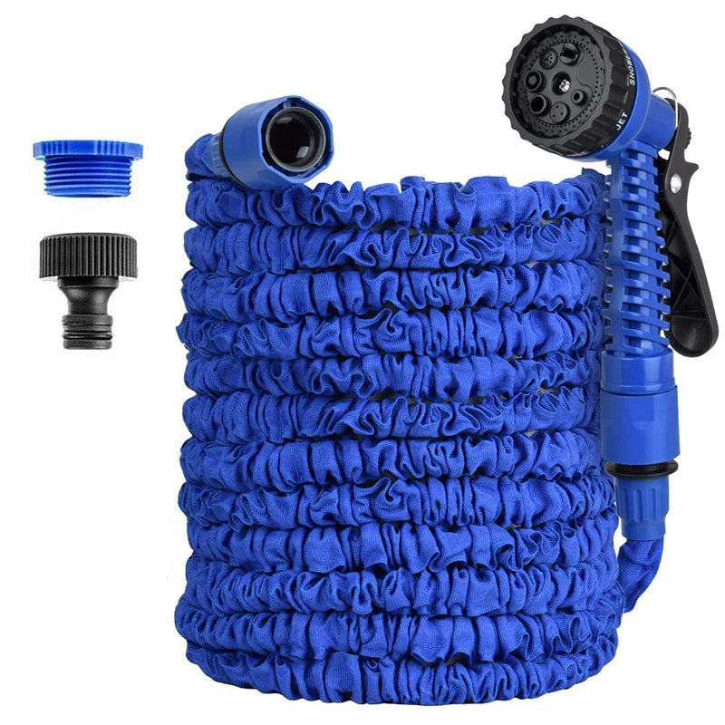 Expandable Garden Hose 25FT-200FT with High-Pressure Spray Nozzle