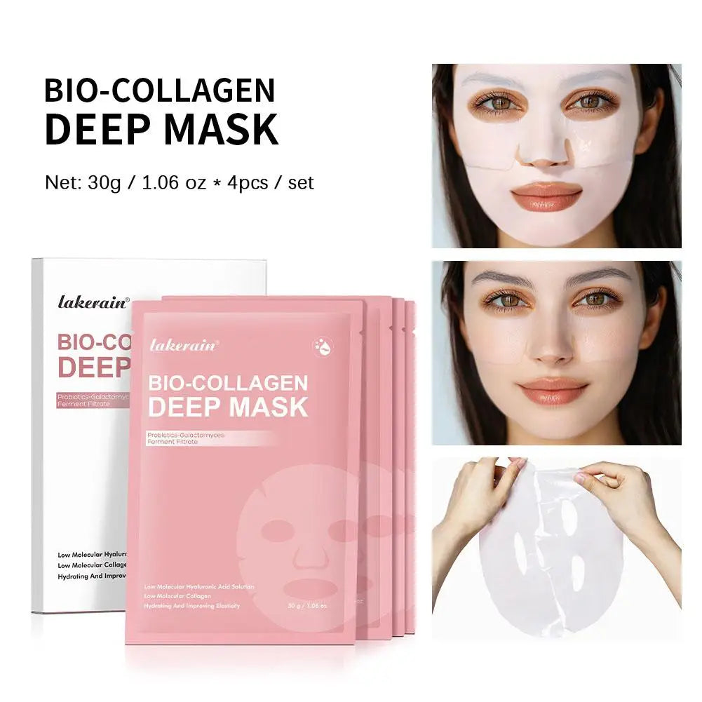 Bio Collagen Real Deep Hydrogel Face Mask – Anti-Wrinkle Overnight Sleeping Mask