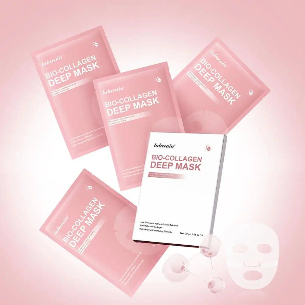 Bio Collagen Real Deep Hydrogel Face Mask – Anti-Wrinkle Overnight Sleeping Mask