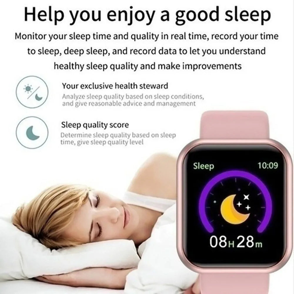 Smart Watch – Fitness Tracker with Heart Rate, Sleep & Blood Pressure Monitor