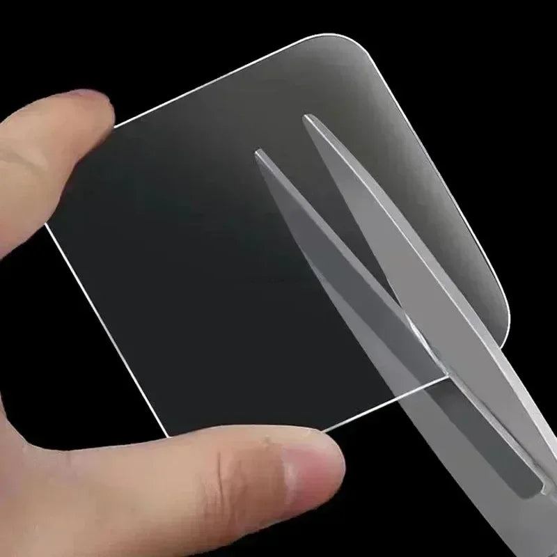 Ultra-Strong Nano Double Sided Tape — Waterproof Transparent Wall Stickers (10–50pcs)
