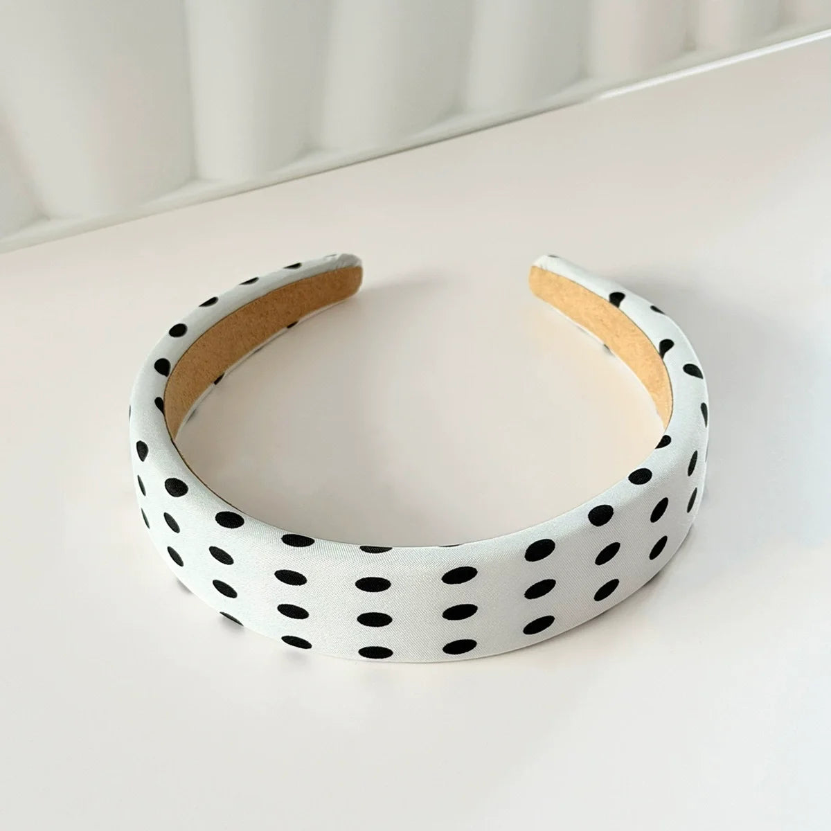 Y2K Retro Boho Wide Headbands – Stretch Dot Hair Accessories for Women | Yoga & Daily Wear