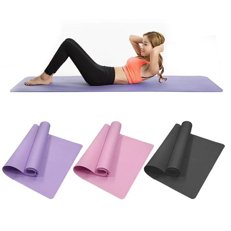 4MM EVA Yoga Mat — Anti-Slip Exercise Mat for Yoga, Pilates & Gymnastics