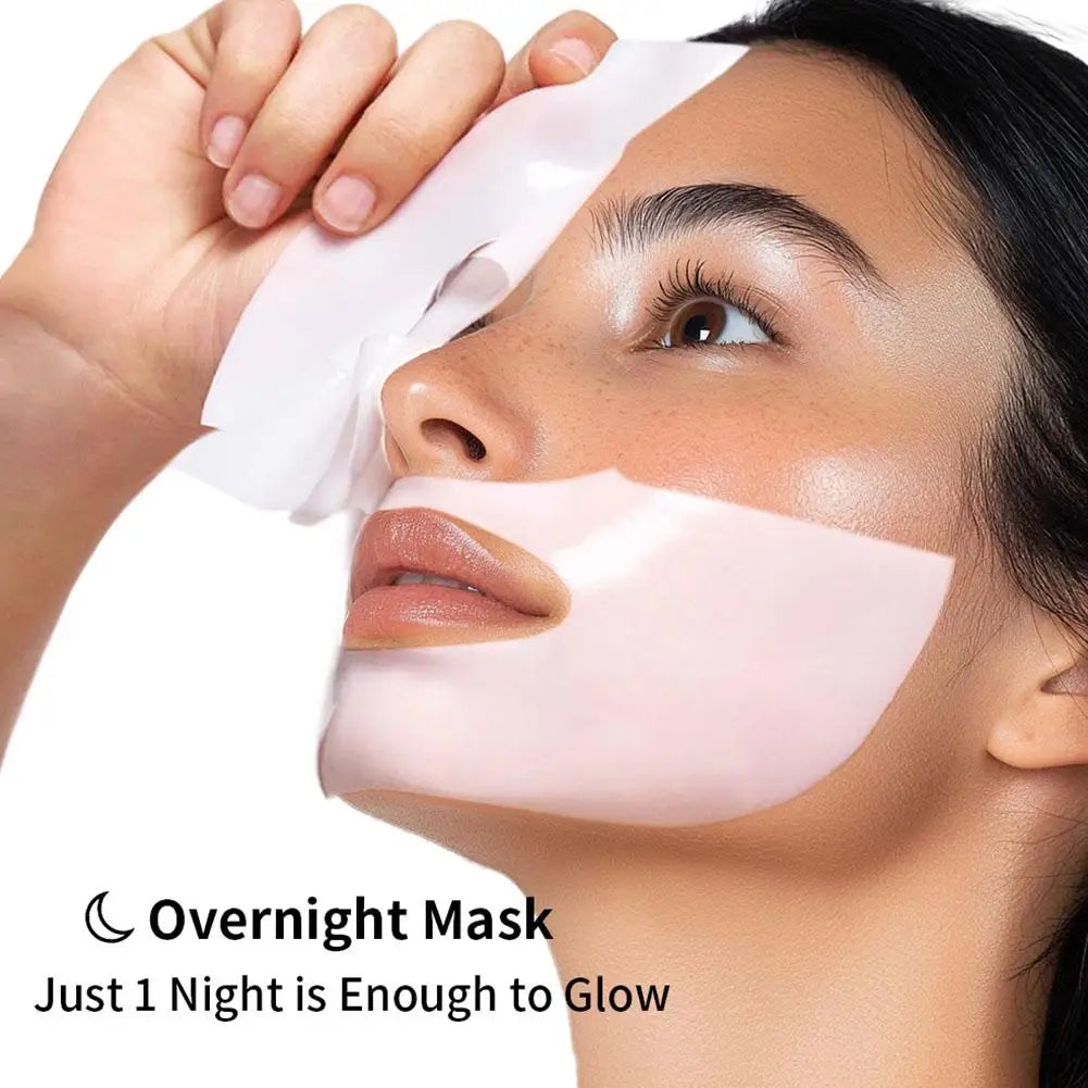 Bio Collagen Real Deep Hydrogel Face Mask – Anti-Wrinkle Overnight Sleeping Mask