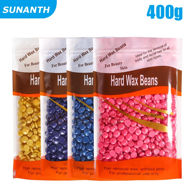 Hard Wax Beans for Hair Removal – Brazilian & Body Waxing (50g/200g/500g)