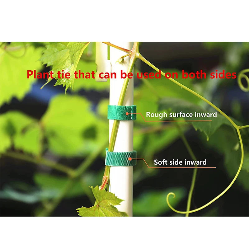Garden Twine Plant Ties – 3 Rolls Nylon Support Wrap (Multi-Color)