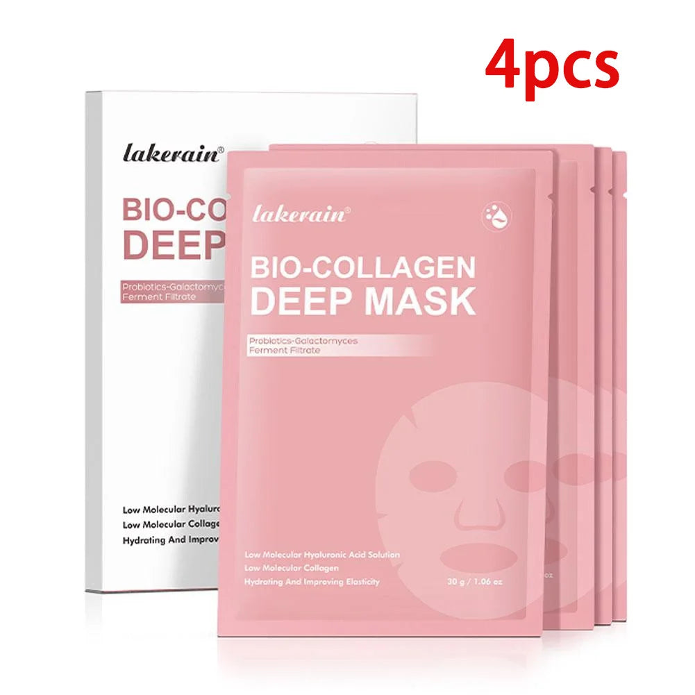 Bio Collagen Real Deep Hydrogel Face Mask – Anti-Wrinkle Overnight Sleeping Mask