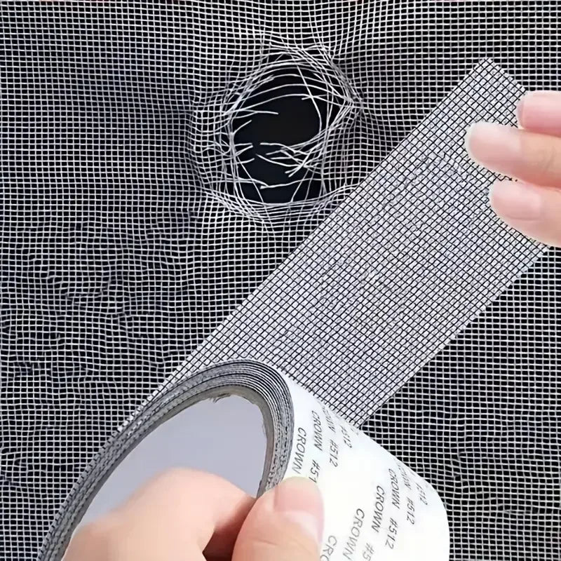 Window Mosquito Net Screen – Self-Adhesive Waterproof Mesh Repair Tape