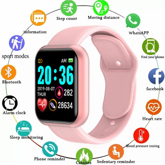 Smart Watch – Fitness Tracker with Heart Rate, Sleep & Blood Pressure Monitor