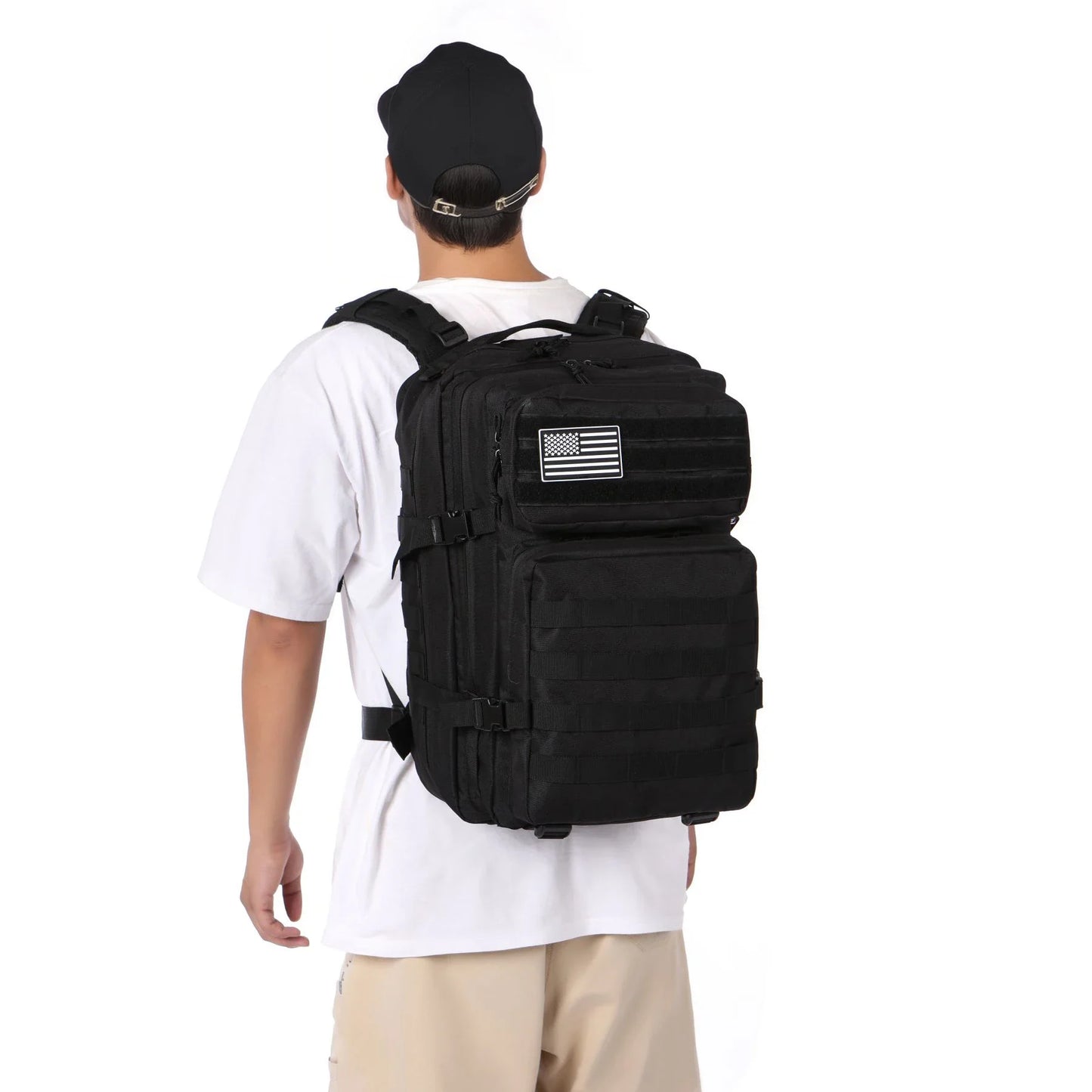 25L/50L Tactical Molle Backpack – Outdoor Hiking, Camping & Trekking Bag