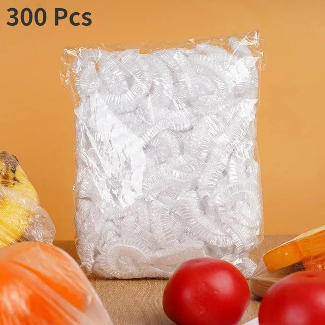 Disposable Food Cover & Saran Wrap Bowl Covers – Food Grade Fresh-Keeping Plastic Bags