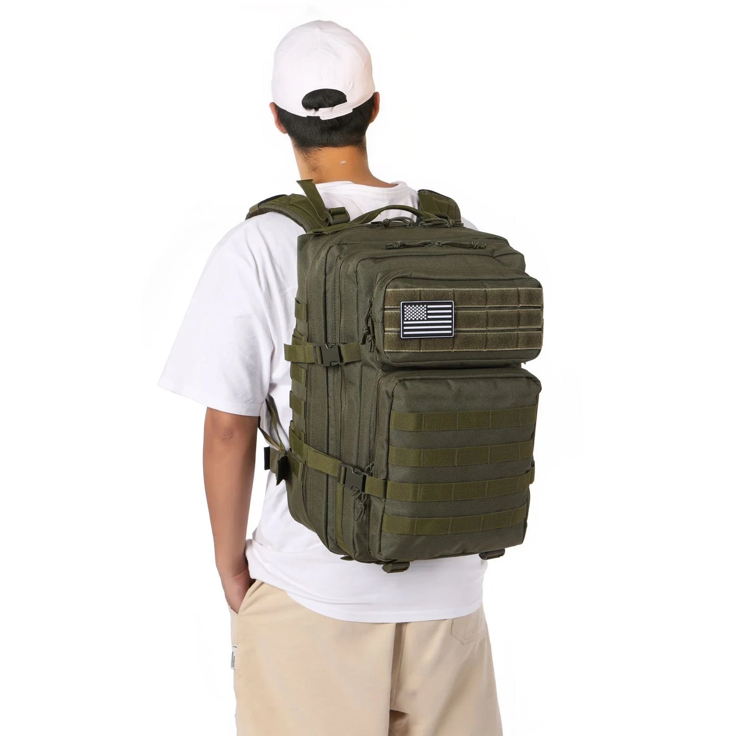 25L/50L Tactical Molle Backpack – Outdoor Hiking, Camping & Trekking Bag