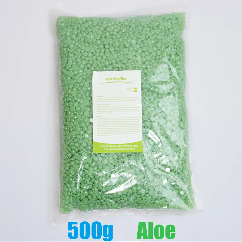 Hard Wax Beans for Hair Removal – Brazilian & Body Waxing (50g/200g/500g)