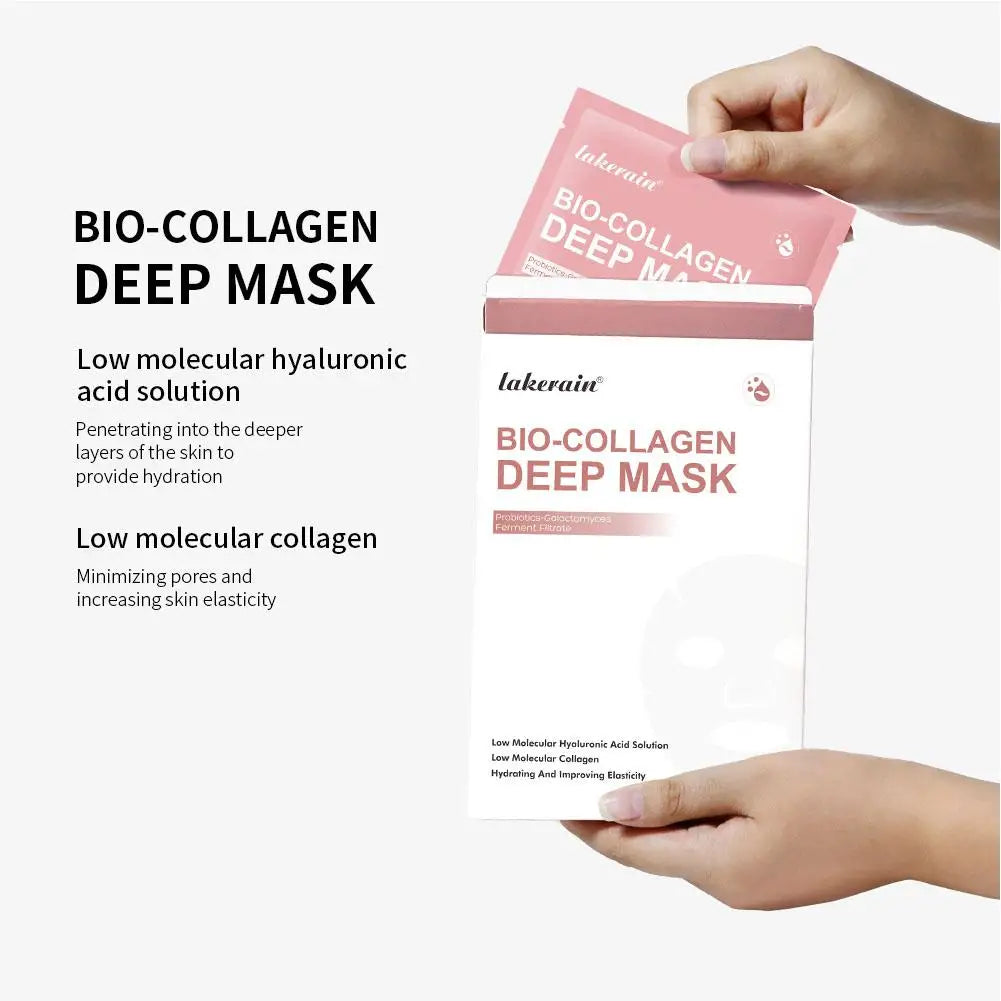 Bio Collagen Real Deep Hydrogel Face Mask – Anti-Wrinkle Overnight Sleeping Mask