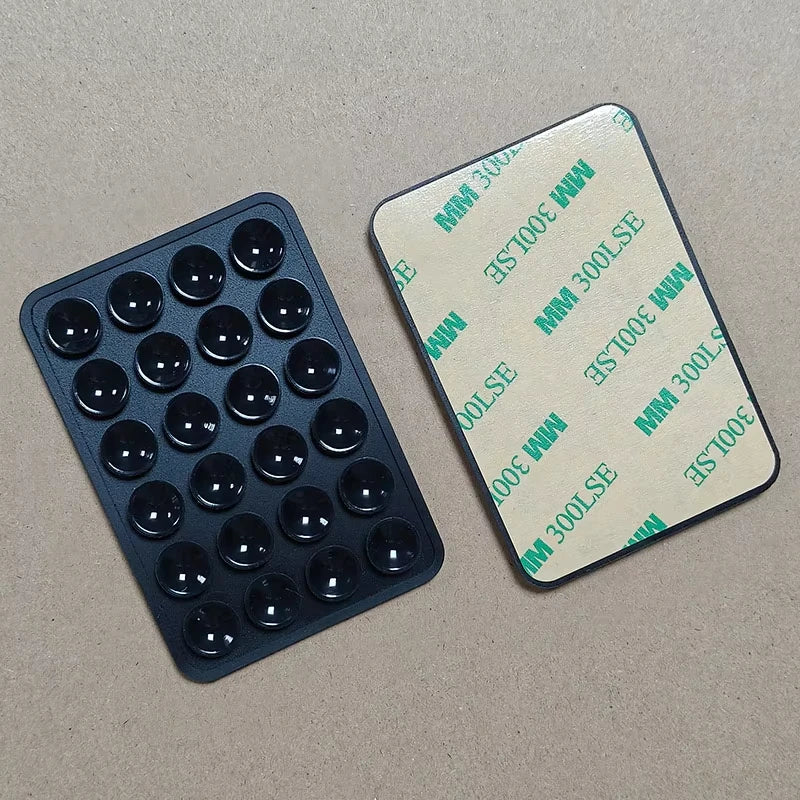 Silicone Suction Cup Phone Case — Anti-Slip Mount Holder (4 Colors)