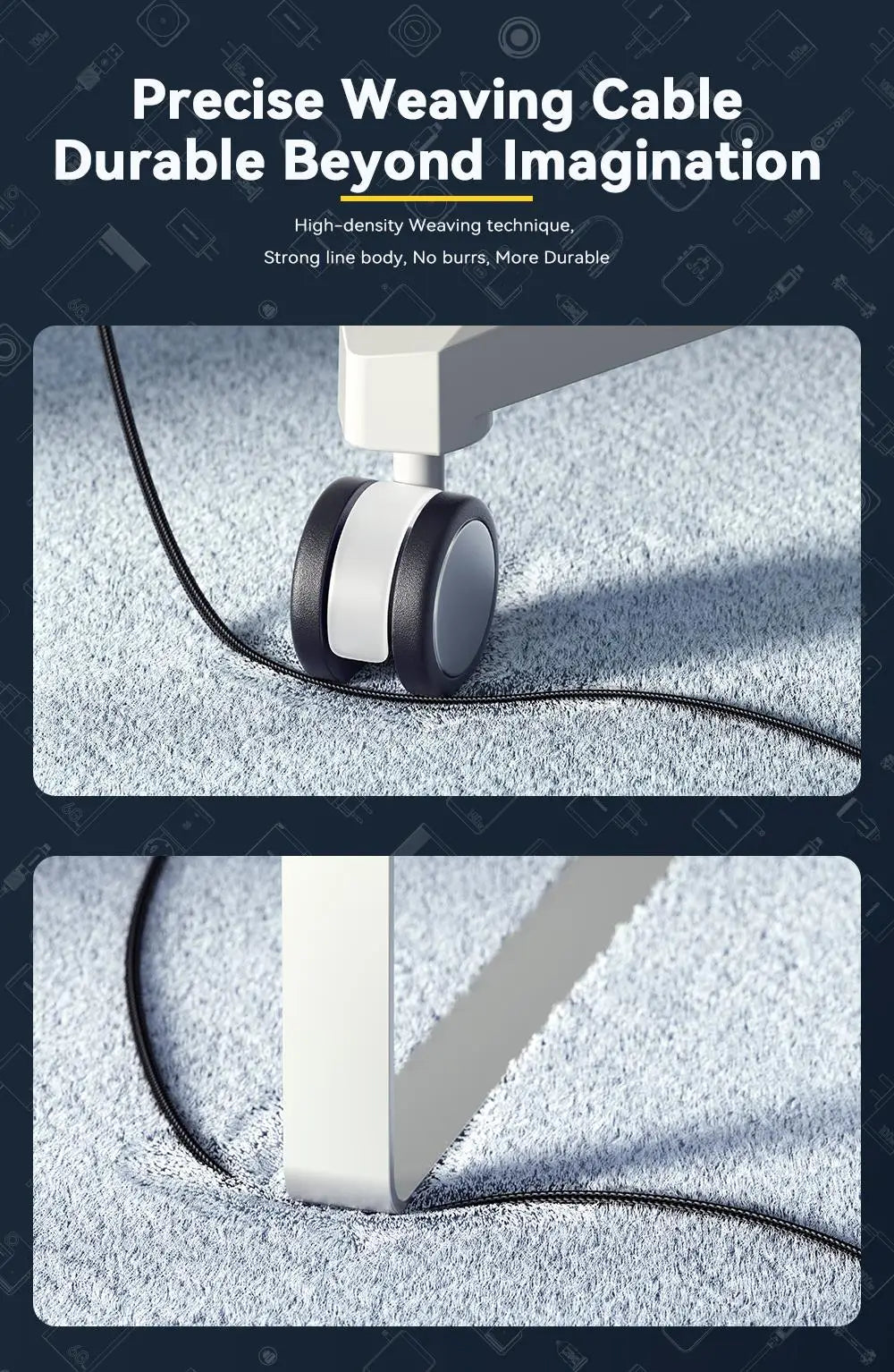 Essager 240W USB-C to USB-C Cable – PD 3.1 Fast Charging with LED Display | 1m & 2m