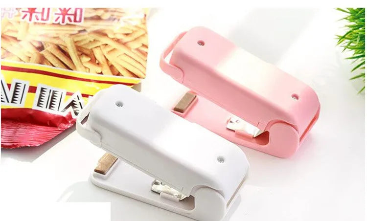 Mini Bag Sealer Machine – Portable Heat Sealer for Food & Snack Storage