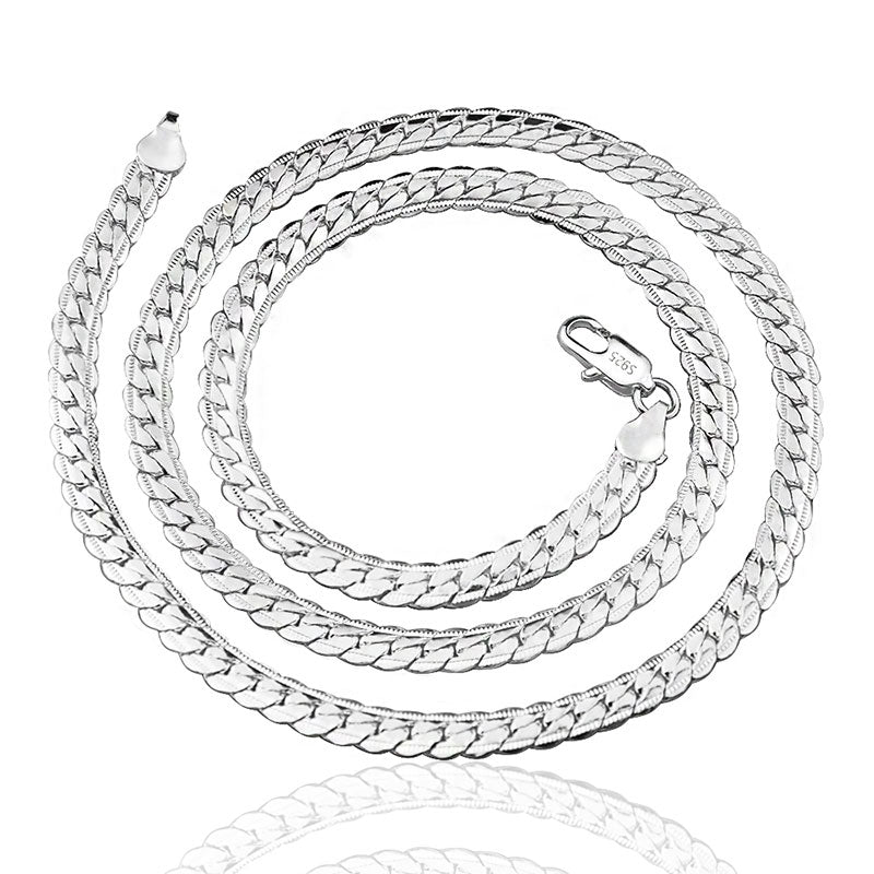 18K Gold & Silver Plated Chain Necklace for Women – Multiple Lengths
