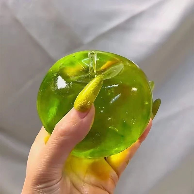 Squishy Apple Stress Ball | Slow Rebound Fidget Toy for Kids & Adults