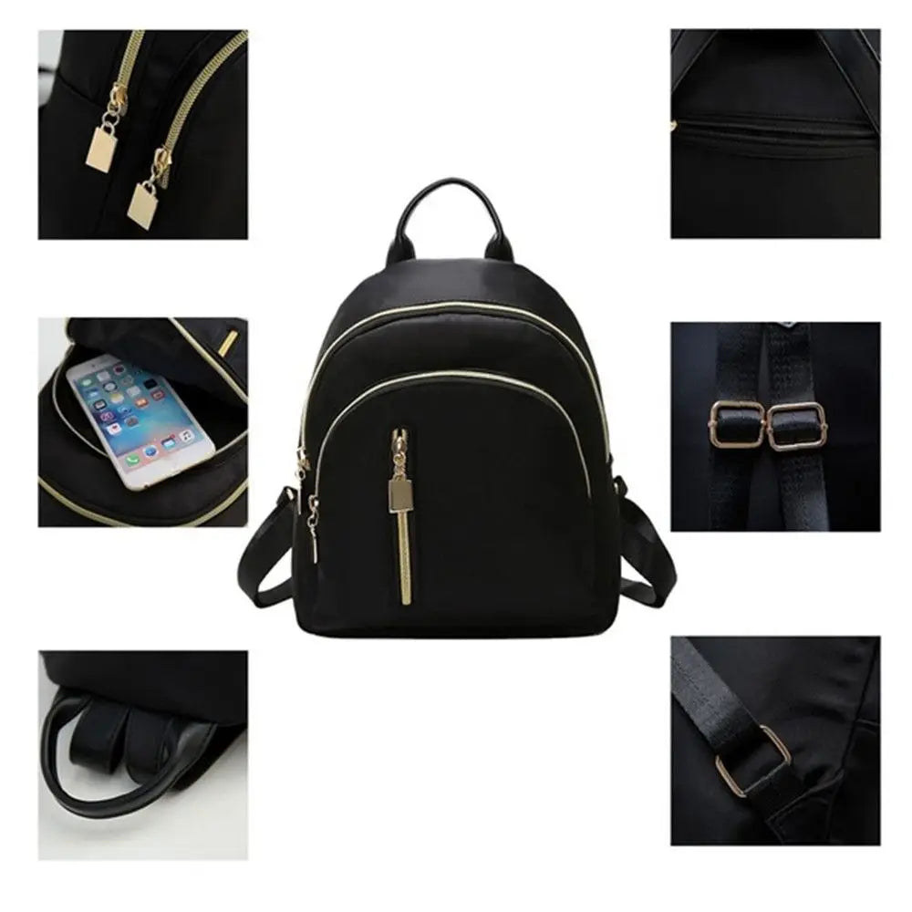 Women's Cute Mini Backpack – Oxford Fabric Daypack