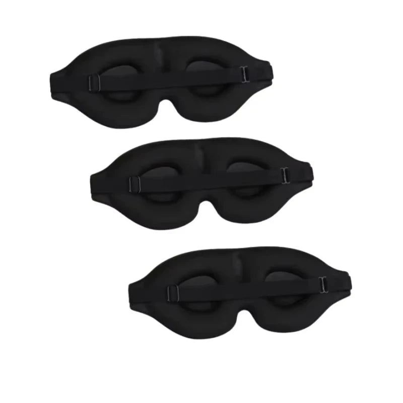3D Sleep Mask – Contoured Cup Blindfold | Block Out Light for Women & Men
