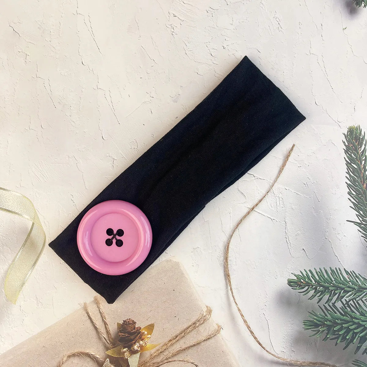 Y2K Retro Boho Wide Headbands – Stretch Dot Hair Accessories for Women | Yoga & Daily Wear