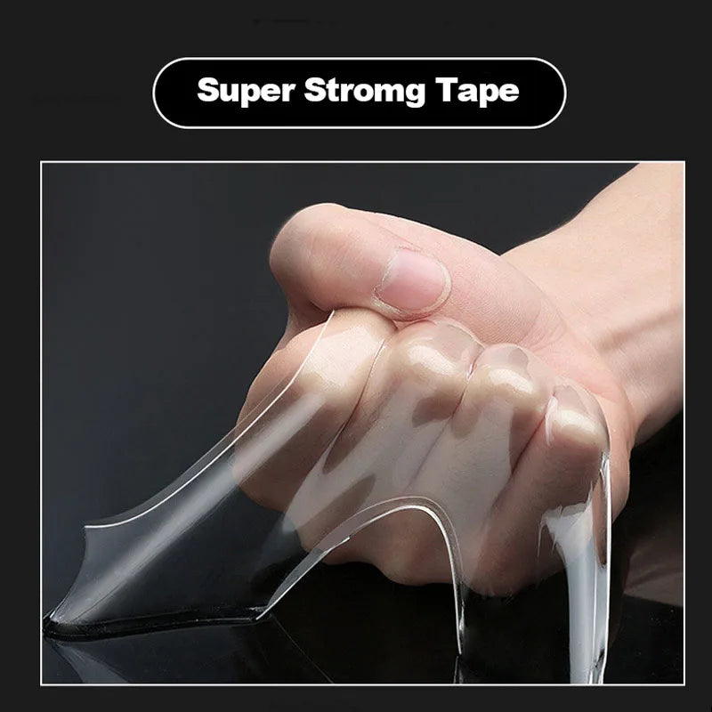 Nano Tape — Super Strong Double-Sided Adhesive Tape (Reusable & Waterproof)