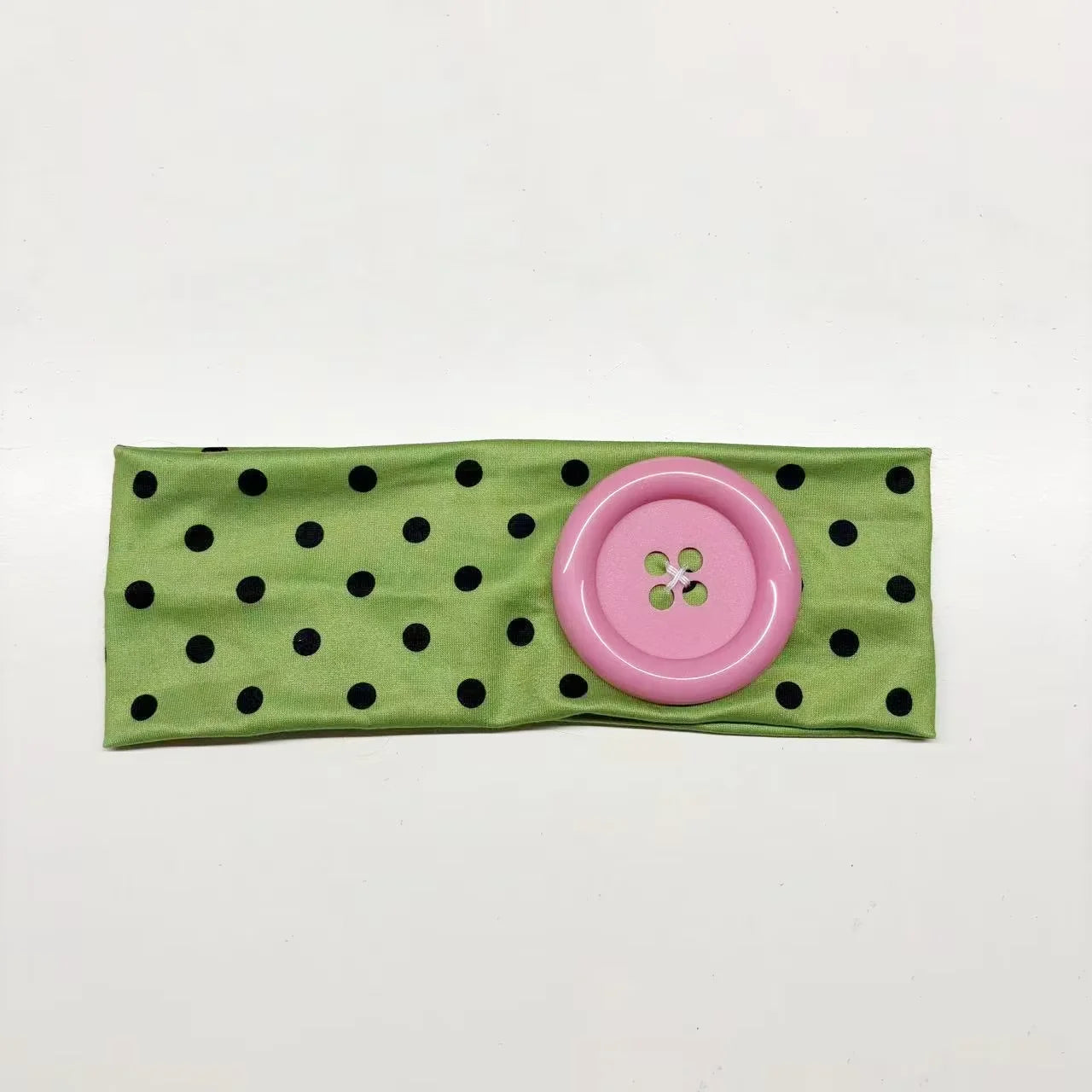 Y2K Retro Boho Wide Headbands – Stretch Dot Hair Accessories for Women | Yoga & Daily Wear