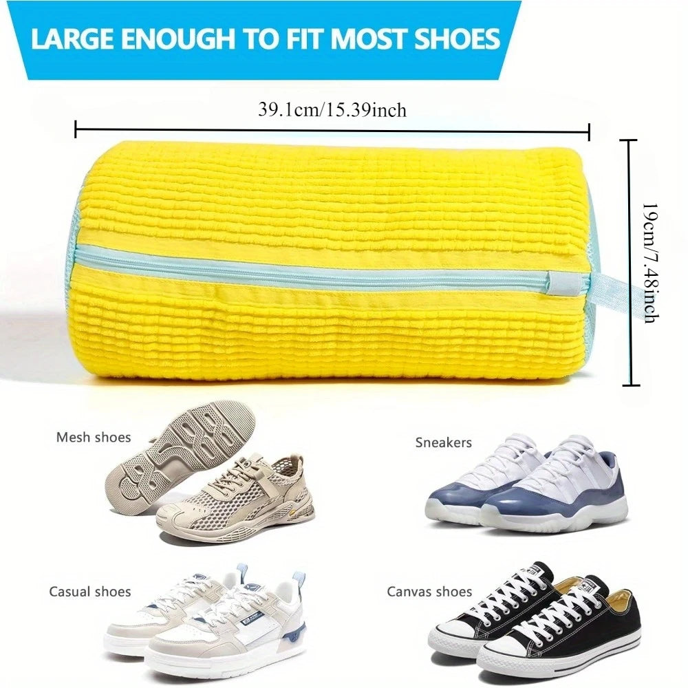 Shoe Washing Bag — Mesh Laundry Bag for Washer & Dryer (3 Colors)