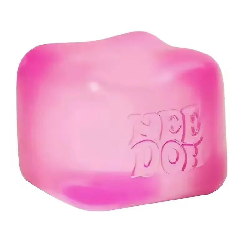 Needoh Nice Cube Sensory Stress Relief Toy – Pressure Relief Puzzle Block