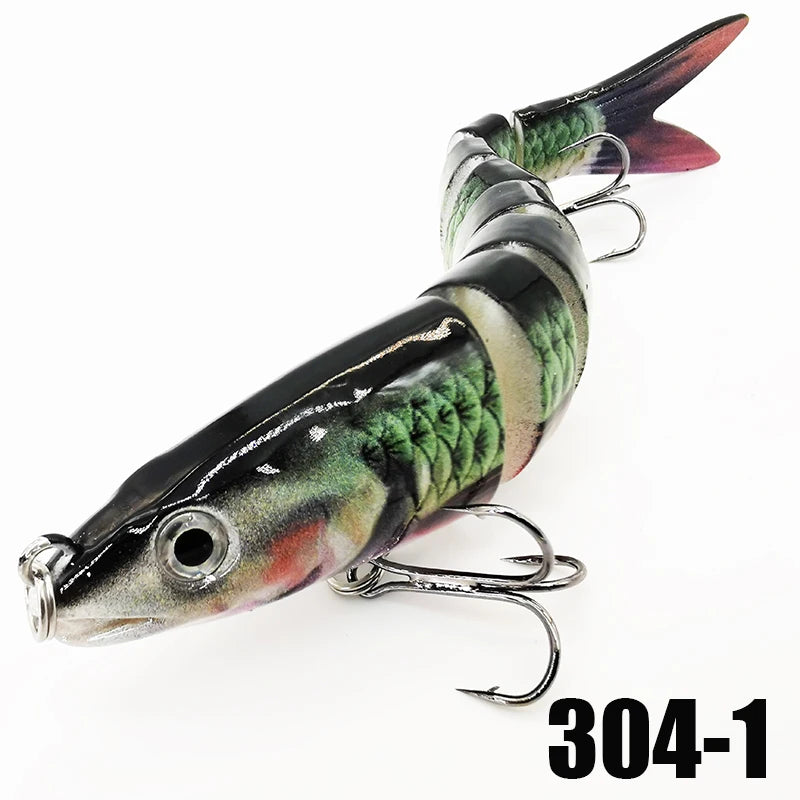 Multi-Jointed Swimbait Fishing Lure – Slow Sinking Bionic Crank Bait for Bass & Trout