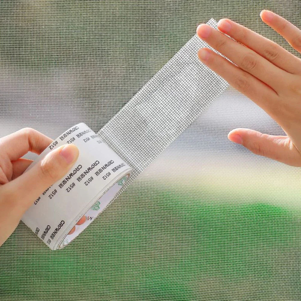 Window Mosquito Net Screen – Self-Adhesive Waterproof Mesh Repair Tape