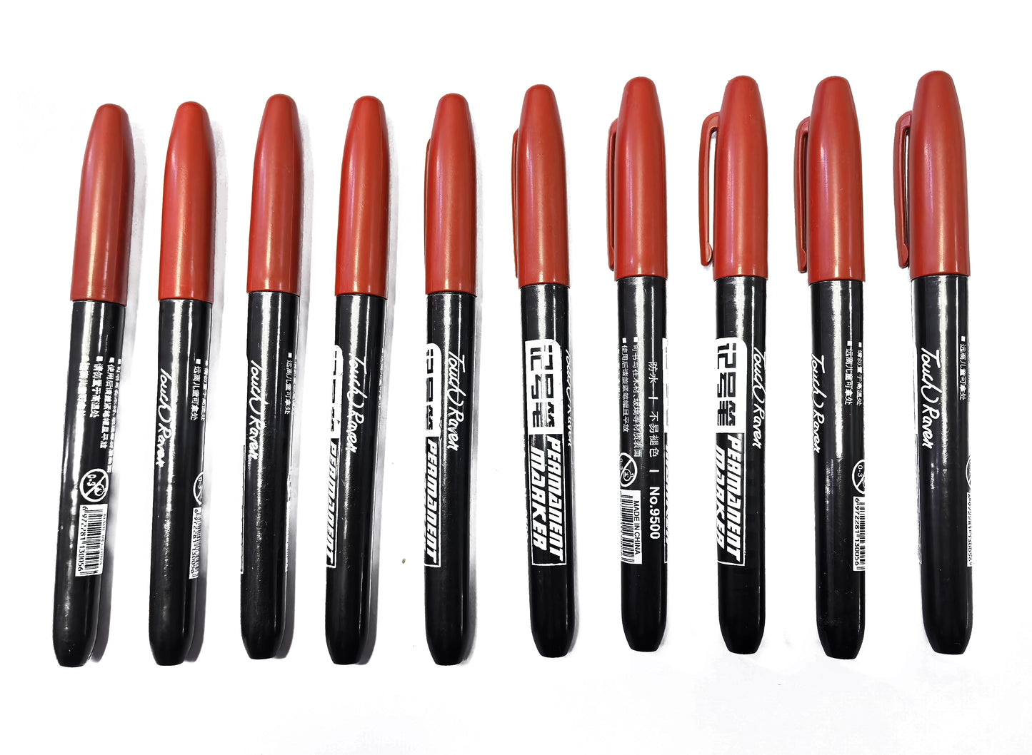 6 PCS Permanent Marker Pens – Waterproof Manga Drawing Markers for Art & School