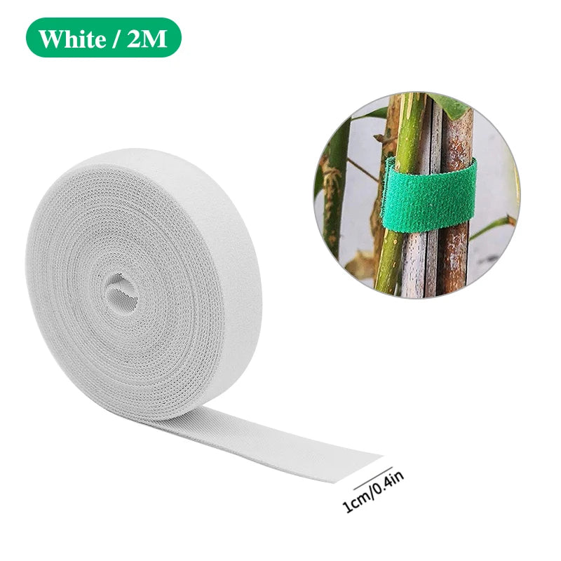 Garden Twine Plant Ties – 3 Rolls Nylon Support Wrap (Multi-Color)