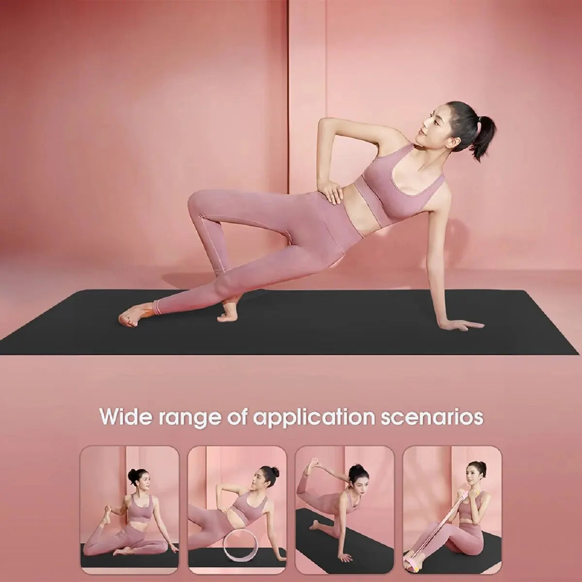 4MM Anti-Slip EVA Yoga Mat – Exercise, Pilates & Gymnastics