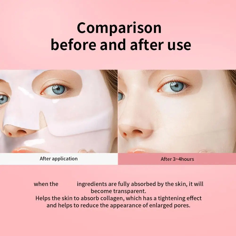 Bio Collagen Real Deep Hydrogel Face Mask – Anti-Wrinkle Overnight Sleeping Mask